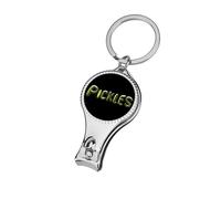 Pickles Cute Nail Clippers for Uniex Adults Metal Sharp Curved Fingernail and Toenail Clipper Cutters