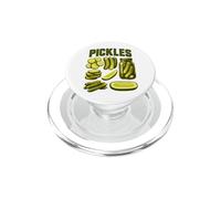 Pickles Funny Pickle Lover Food Humor Cucumber Gherkin Fan PopSockets PopGrip for MagSafe