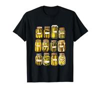 Pickles in Jars Pickling Summer Cute Cottage Core Retro T-Shirt