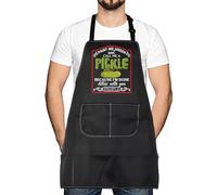 Pickles Lover Paint Me Green And Call Me A Pickle Apron Housewarming Pickle Canning Season Gift (Paint Me Green)