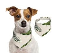 Pickles Or Pickled Cucumbers,Dog Bandanas Cotton Pet Scarf Adjustable Bibs for Pet,M