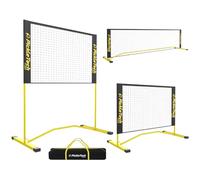 PICKLETECH Flex Pickleball Training Rebound Net - 1.2 m Expandable to 3 m - Adjustable Regulation Height - 2 Player Training - Outdoor Use