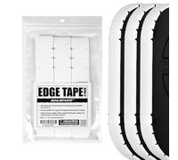 PICKLETECH Pickleball Edge Guard Tape - 3K PU Interwoven Texture - Paddle Head Edge Tape - Racket Edge Protection Tape -Fit Perfectly Curved Edge -No Wrinkling