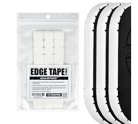 PICKLETECH Pickleball Edge Guard Tape - 3K PU Interwoven Texture - Paddle Head Edge Tape - Racket Edge Protection Tape -Fit Perfectly Curved Edge -No Wrinkling
