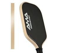 PICKLETECH Pickleball Edge Guard Tape - Beige Durable Paddle Edge Protector, Essential Pickleball Accessory for Paddle Protection - 25/28mm - Pickleball Paddle Tape