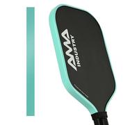 PICKLETECH Pickleball Edge Guard Tape - Cyan Durable Paddle Edge Protector, Essential Pickleball Accessory for Paddle Protection - 28/28mm - Pickleball Paddle Tape
