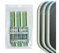 PICKLETECH Pickleball Edge Guard Tape - Cyan Stripe Edge Tape for Pickleball Paddle - Fit Perfectly Curved Edge - No Wrinkling