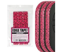 PICKLETECH Pickleball Edge Guard Tape - Hot Pink Skull Pattern Edge Tape for Pickleball Paddle - Fit Perfectly Curved Edge - No Wrinkling