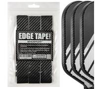 PICKLETECH Pickleball Paddle Protection Tape - 3K PU Interwoven Texture - Paddle Head Edge Guard - Racket Edge Protection Tape -Fit Perfectly Curved Edge -No Wrinkling