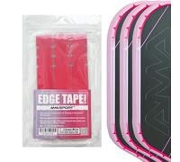 PICKLETECH Pickleball Paddle Protection Tape - Paddle Head Edge Guard - Racket Edge Protection Tape -Fit Perfectly Curved Edge -No Wrinkling Gradient Blue Pink