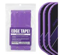 PICKLETECH Pickleball Paddle Protection Tape Purple - Paddle Head Edge Guard - Racket Edge Protection Tape -Fit Perfectly Curved Edge -No Wrinkling Pizzazz Contrasty Colors