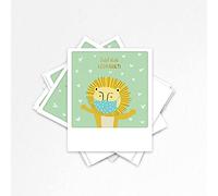 PICKMOTION Feel Pressed Postcard Set, 10 Small Postcards with the Same Motif, Pictures by Instagram Photographers, Designed in Berlin, Greeting Cards