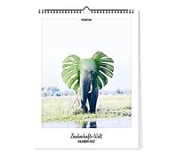 PICKMOTION Magical World Calendar Wall Calendar 2022 with Selected Instagram Photographies Creative Decoration, Planner, Gift, Wall Decoration, with Calendar Weeks and Holidays (DE/AT), KM-0101-DE