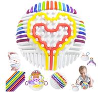 PICKONA 24 Strings Sensory Fidget Toy Sensory Ball for Kids Autism Adults Fidget Toys Calming Stress Relief Toy for ADHD Focus & Anxiety Sensory Activity Ball Puzzle Solution