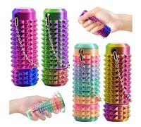 PICKONA 4Pack Pain Stimming Fidgets Toys, Little Ouchies Pain Fidget Toys With Roller, Fidget Toy for Stress Relief and Focus in Color Gradient for Adults and Teens, Office Novelty Gifts