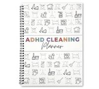 PICKONA ADHD Cleaning Planner Bundle Cleaning Schedule ADHD Planner for Adults Daily, Weekly, Monthly Household Cleaning Organizer with Task Checklists and Schedules