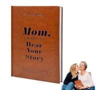 PICKONA Mom, I Want to Hear Your Story - A Mother's Guided Journal Book to Share Her Life Story Journal, Memory Note Book Save About Mother's (diaries-mather)
