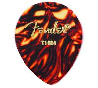 Fender 098-0347-700 347 Shape Picks, 12 Count, Shell, Thin