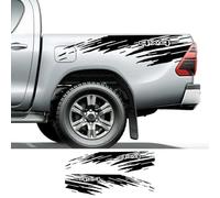 Pickup Bed Mudslinger Style Sticker, For Ford F150, For Hiliux, For Dodge RAM, For Isuzu Dmax, For GWM Cannon Car Splash Kit Truck Decor Decal