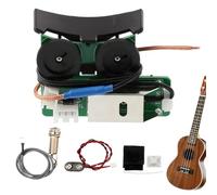 Pickup for Guitar - Volume Control Folklore Guitar Adjustable Pickup Preamplifier,Guitar Preamp Tool High-Fidelity Volume Tone Tuner Kit for Professionals Novices