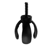 Pickup Grabber Attachment for Black Golf Ball Pickup Back and Knee Saver Grabber Threaded Putter Tool Grip