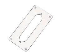 Pickup Mounting Rings For Pickups Frame Flat Top Replacements For Electric Guitar Bass Golden/Silver