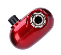 Pickup Power Amplifier, Mini Practice Amplifier with High Bass Volume Control, Impedance Matching for Acoustic Guitar Ukulele, Metal and ABS Construction, Portable Musical Instrume