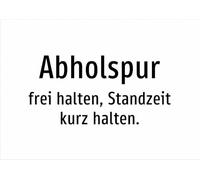 Pickup Spur - Keep Free, Keep Service Life Short. - Sticker A4: 297 x 210 mm - Without Graphics, Text Only