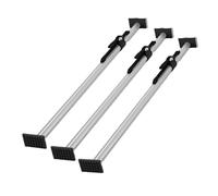 Pickup Truck Bed Pole Cargo Bar,51.2-74.8 Inch Adjustable,Cargo Support Bars Ratcheting Stabilizer,for Pickup Truck Bed Reefer Semi Trailers(130-168cm,3piece)