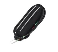 pickups 1PCS Pickup Mini Humbucker Pickup Ceramic 4-Conductors Electric Guitar Accessories (Color : Black)