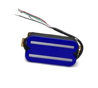 pickups 1Set Electric Guitar Humbucker Dual Coill Dual Rail Guitar Pickup With 57mm Steel Pole (Color : Deep Blue 2Pcs)