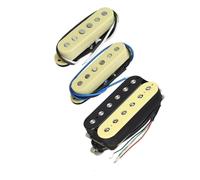 pickups 3PCS Pickups Single Coil & Electric Guitar Humbucker Pickup Set 52/52/52mm for SSH Guitar (Color : 02)