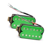 pickups Colorful Humbucker Electric Guitar Pickup Coil Spliting Pickup Dual Coill Pickup 4 Conduct Cable N-7.5K/B-15K (Color : Green)