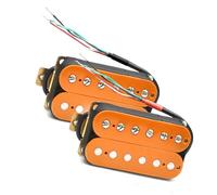 pickups Colorful Humbucker Electric Guitar Pickup Coil Spliting Pickup Dual Coill Pickup 4 Conduct Cable N-7.5K/B-15K (Color : Orange)