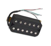 pickups Electric Guitar Pickup Coil Spliting Pickup Humbucker Dual Coill Pickup 4 Conduct Cable N-7.5K/B-15K Output Black (Color : Bridge Pickup)