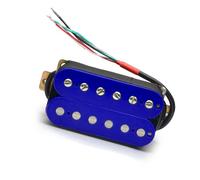 pickups Electric Guitar Pickup Coil Spliting Pickup Humbucker Dual Coill Pickup 4 Conduct Cable N-7.5K/B-15K Output Deep Blue (Color : Neck Pickup)
