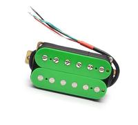 pickups Electric Guitar Pickup Coil Spliting Pickup Humbucker Dual Coill Pickup 4 Conduct Cable N-7.5K/B-15K Output Green (Color : Neck Pickup)