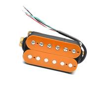 pickups Electric Guitar Pickup Coil Spliting Pickup Humbucker Dual Coill Pickup 4 Conduct Cable N-7.5K/B-15K Output Orange (Color : Bridge Pickup)