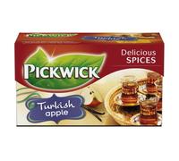 Pickwick Tea Turkish Apple, Flavoured Black Tea, 20 Tea Bags