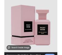 Picky Rose Eau De Parfum 80ml Fragrance World 80 Ml Unisex Fresh Light Rose