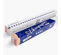 Picmondoo Diamond Art Release Paper Roll | Double-Sided Non-Stick Silicone Cover Sheet | Cut to Any Size for Any Canvas | 5x5 cm Grid | 45 cm x 10 m (45.000 cm²) | Diamond Painting Accessories