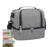 Picnic Bag, Picnic Cooler Bag, Insulated Lunch Tote, Leak-Proof Materials, Waterproof Design, 25x17x23cm, for Carrying Chilled Drinks and Snacks to The Beach or Picnics