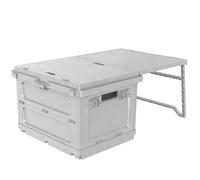 Picnic Basket for 4 | with Handle and Large Storage Capacity | Camping and Picnic with Table | for Travel, Beach, Hiking, Backpacking, Road Trip and