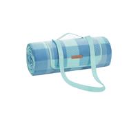 Picnic Blanket 200 x 200 cm, Green + Blue / 200 x 200 cm