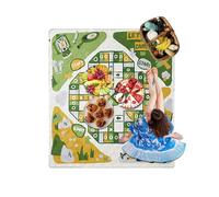 Picnic Blanket | Foldable and Machine Washable - Picnic Game Theme Design Mat for Back Garden Camping Stadium Grass Beach Lounge Lawn Park Music Festival