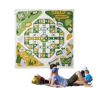 Picnic Blanket, Foldable and Machine Washable | Picnic Game Theme Design Mat | for Back Garden Camping Stadium Grass Beach Lounge Lawn Park Music Festival