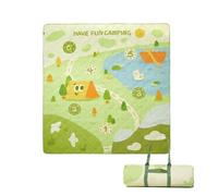 Picnic Blanket, Foldable and Machine Washable | Picnic Game Theme Design Mat | for Back Garden Camping Stadium Grass Beach Lounge Lawn Park Music Festival