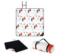 Picnic blanket NILS Camp Forrest Blanc 195x200 cm
