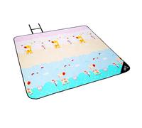 Picnic blanket NILS Camp Giraffe 195x200 cm