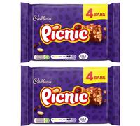 Picnic Chocolate Bars Bundle 4 x 38g (2 Pack)